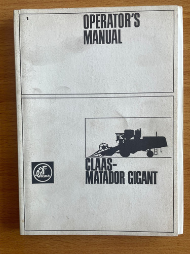 Claas matador gigant combine - claas,