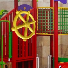 Pirate ship wheel playground - ship,