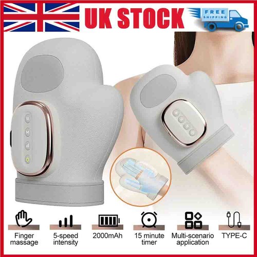 Cordless hand massager with - hand,