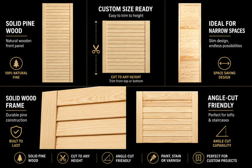 Cupboard wardrobe slatted door - wardrobe,