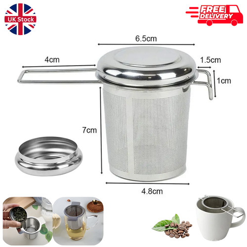Stainless steel mesh tea - steel,