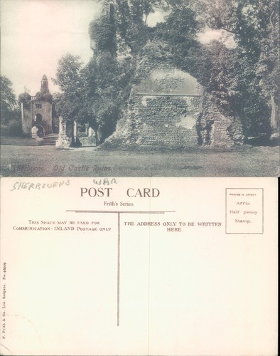 Old castle ruins sherborne - ruins,