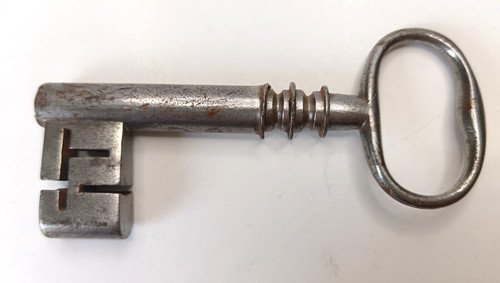 Large antique key - antique, wire