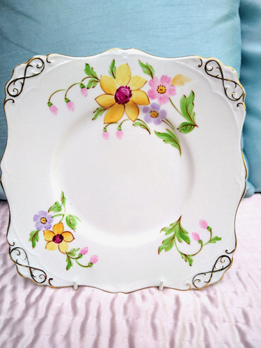 Tuscan square hand painted - square,