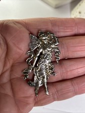 Art Nouveau Brooch Dancing