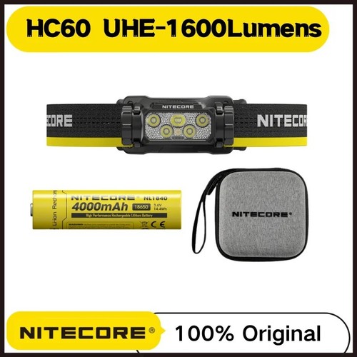 Nitecore hc65 uhe - nitecore, usb