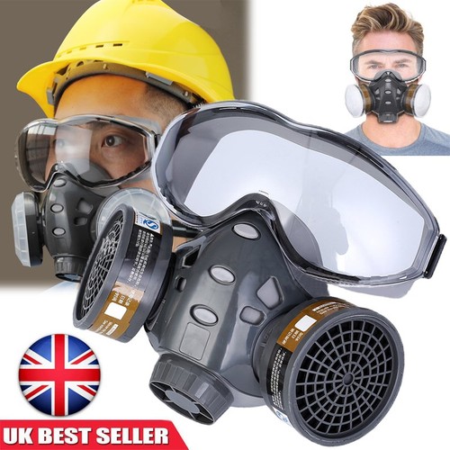 Full face gas mask with - face, filter