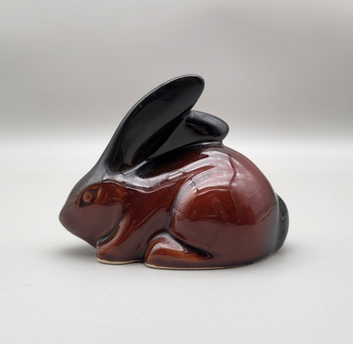 Figurine pottery rabbit - pottery,