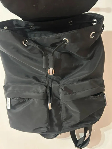 Accessorize black backpack