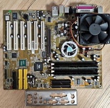 Abit KD7-RAID V1.1 Socket A 462 DDR Retro AMD Motherboard + Athlon XP CPU + RAM