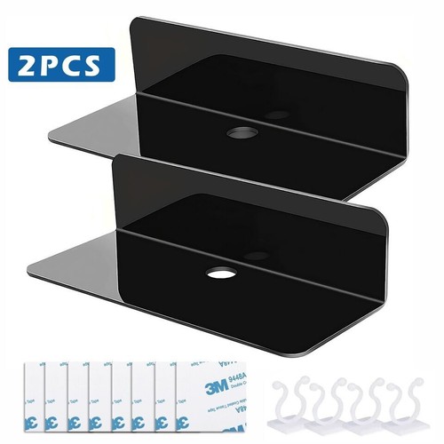 Floating wall shelves - wall, adhesive