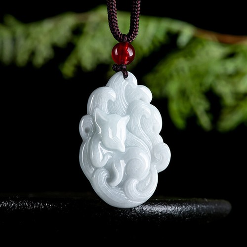 Myanmar jadeite nine tailed - myanmar,