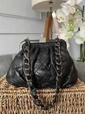 Dents shoulder evening bag