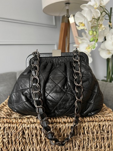 Dents shoulder evening bag