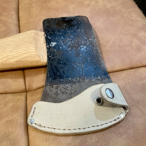 Full size axe with beaver - axe,