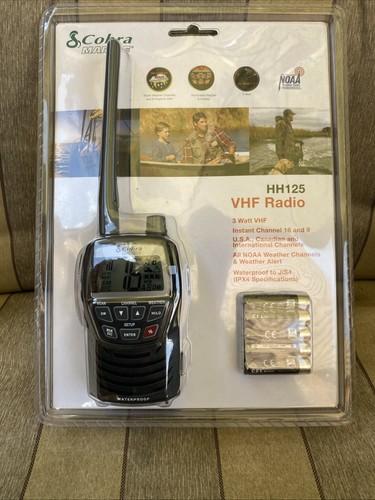Cobra marine vhf - vhf, hh125