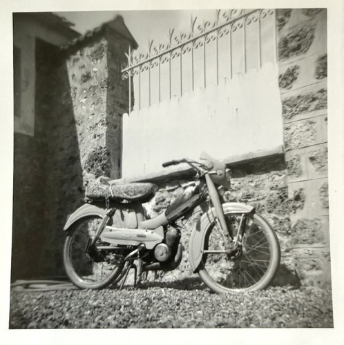 Vtg 1950s photo motobecane - vtg,