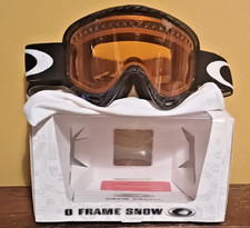 Oakley O Frame Snow Goggles-Persimmon lens