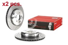 X2 PCS REAR BRAKE DISC ROTORS