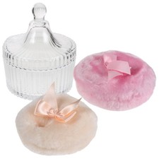  1 Set Body Powder Puff And