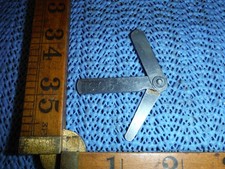 VINTAGE AUSTIN HEALEY FEELER GAUGE .018 SP TG .015 PART OF TOOL KIT ROLL