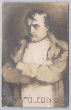 c1910s Napoleon I Bonaparte Portrait Antique Postcard Posted to Cork Ireland