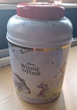Winnie The Pooh English Breakfast Tea Caddy Tin Large Tea/Biscuit Empty 