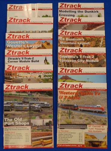 Scale track train magazine - z,
