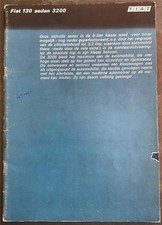 FIAT 130 Sedan 3200cc Car
