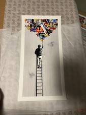 Martin Whatson THE CRACK Art Print Poster Screenprint w/COA Graffiti Prints Mint
