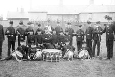 Pfd-37 Drum and Pipe Band, Unknown Location. Photo