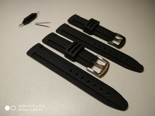 For Breitling watch Rubber Silicone Strap Band buckle 20 22 24 mm black+tools UK