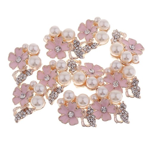 10pcs flower bouquet button - flower,