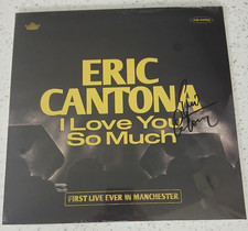 Eric Cantona 12" Signed and Sealed. I Love You So Much