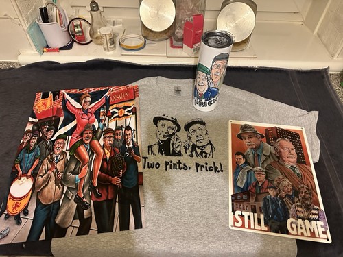 Still game shirt - game, and