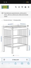 IKEA Gulliver Baby Changing Table, White. Good Condition.