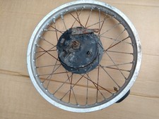 YAMAHA DT125 DT175 XT500 FRONT WHEEL + BRAKE HUB PLATE SPINDLE TAKASAGO 21X1.85