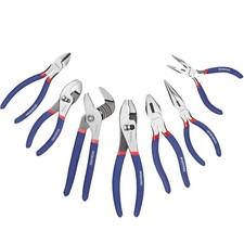 7PCS WORKPRO Plier Set Groove