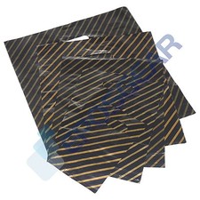 Black & Gold Stripe Gift