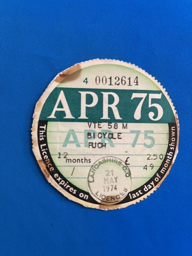 Old tax disc vintage will - old,
