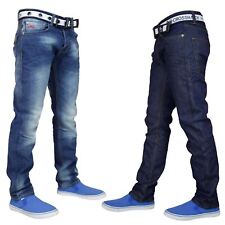 Crosshatch Mens Denim Straight