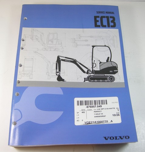 Volvo ec13 hydraulic compact - ec13,