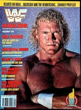 WWF MAGAZINE VFN FLAIR'S FURY DECEMBER 1991 SID VICIOUS MACHO MAN AND MORE!
