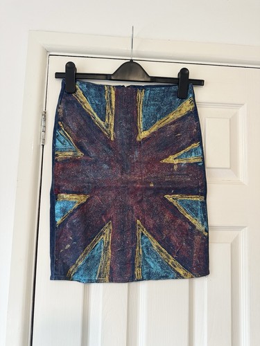 Girls tammy girl denim skirt