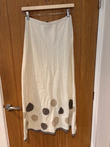 Boden ladies 100 linen - boden, cream