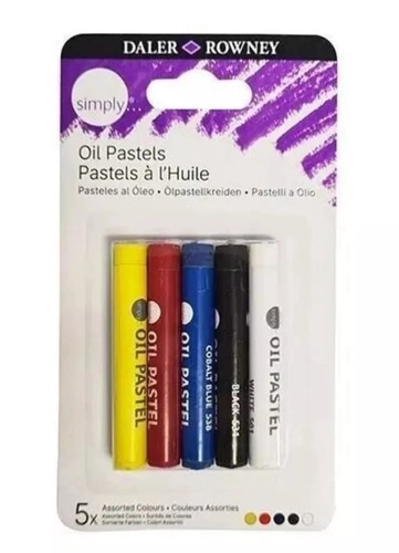 Simply oil pastels - set,