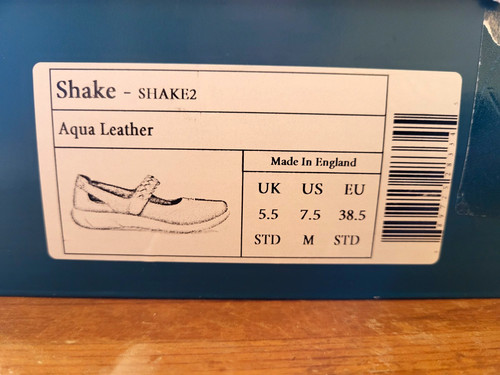 Hotter shake2 aqua leather - hotter,