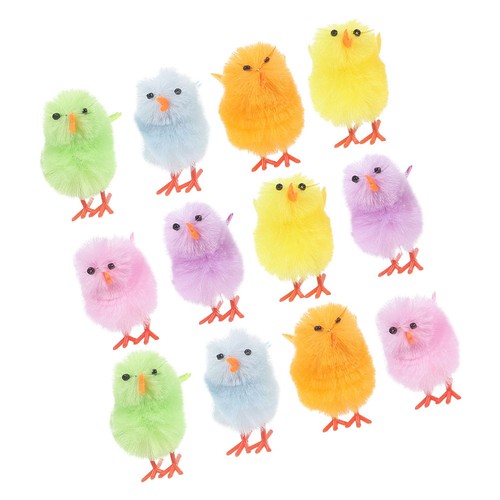 12pcs fluffy easter - 12pcs,