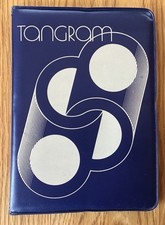 Vintage  Platignum Tangram Magnetic Puzzle Game