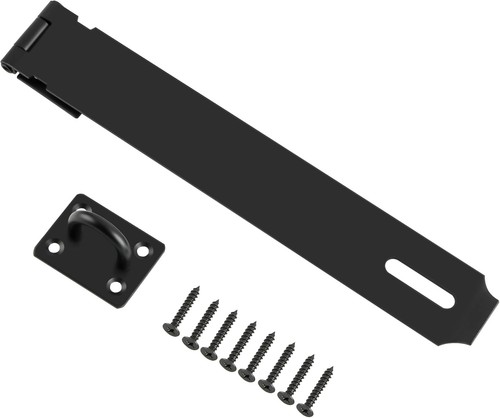 Hasp and staple - shed, lock